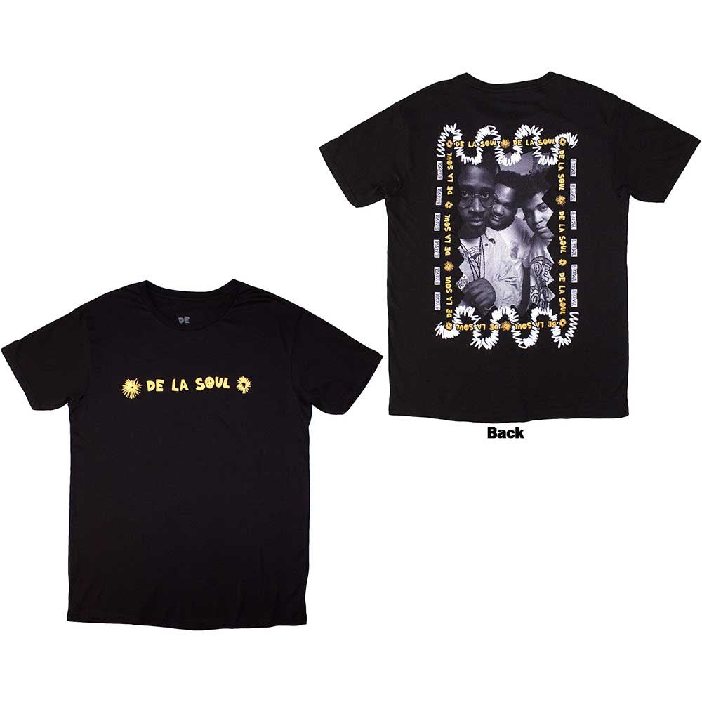 De La Soul Unisex T-Shirt: Mono Group Black