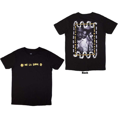 De La Soul Unisex T-Shirt: Mono Group Black