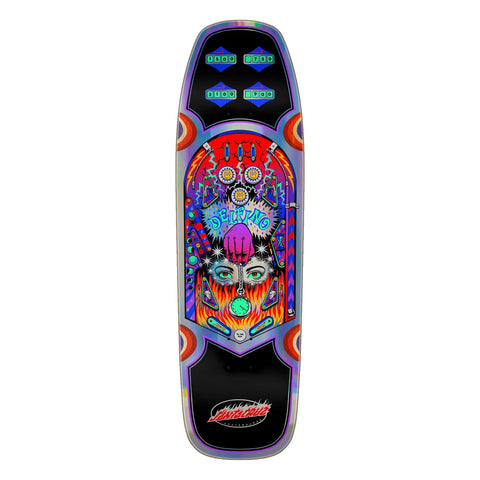 Santa Cruz Delfino Pinball Skateboard Deck 9.14" x 31.50"