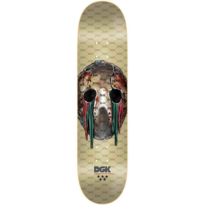 DGK Hooligan Jason Mask Skateboard Deck 8.06"