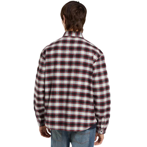 Dickies Flannel Button Up Shirt Black / Red