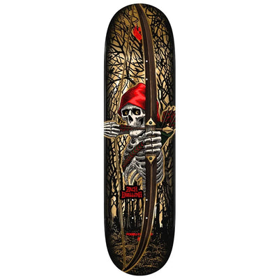 Powell Peralta Pro Zach Doelling Archer FLIGHT® Skateboard Deck Gold Foil - Shape 313 - 8.30 x 31.61