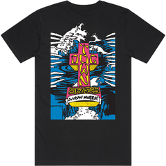 Dogtown Tee Aaron Murray Fingers 80s Black