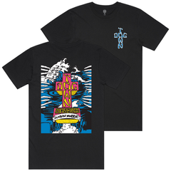 Dogtown Tee Aaron Murray Fingers 80s Black