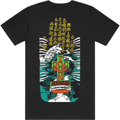 Dogtown Tee Aaron Murray Kanji Athletic Black