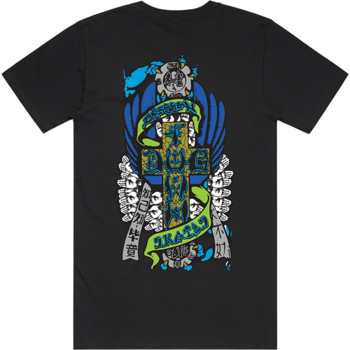 Dogtown Tee Eric Dressen Hands 80s Black