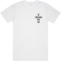 Dogtown Tee Eric Dressen Hands 80s White