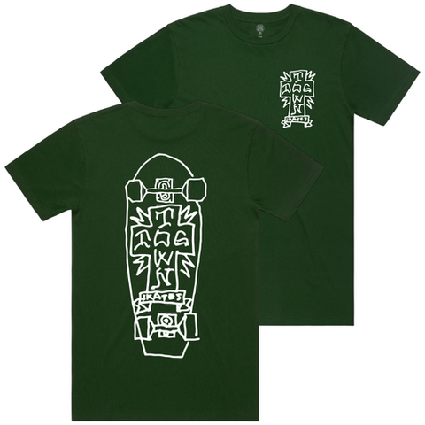 Dogtown Tee Gonz 2 Forest Green