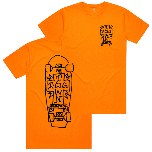 Dogtown Tee Gonz 2 Safety Orange