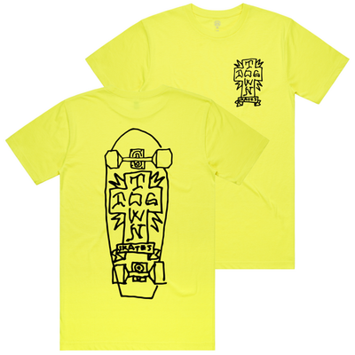 Dogtown Tee Gonz 2 Safety Yellow