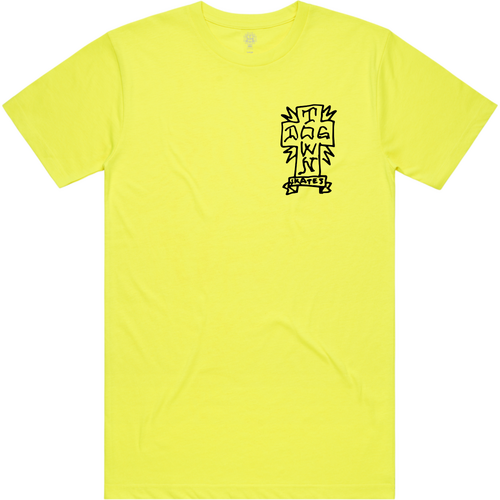 Dogtown Tee Gonz 2 Safety Yellow