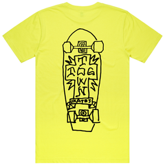 Dogtown Tee Gonz 2 Safety Yellow