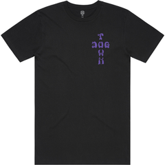 Dogtown Tee Purple Logo Black