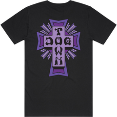 Dogtown Tee Purple Logo Black