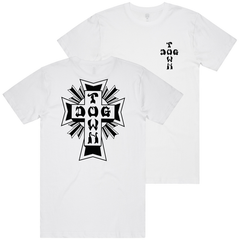 Dogtown Tee Black Mono Logo White