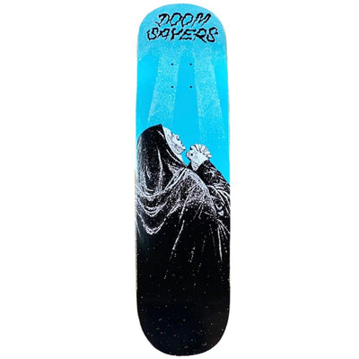 Doom Sayers Mary Teal Skateboard Deck 8.25"