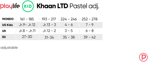 Powerslide Khaan LTD Pastel Adjustable Inline Skates