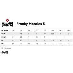 Gawds Franky Morales 5 Black Inline Skates