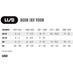 USD Aeon Jay Yoon 60 Inline Skates