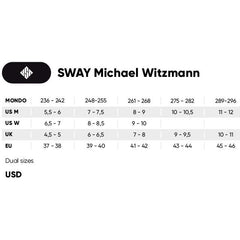 USD Inline Sway Michael Witzemann Agressive Inline Boots