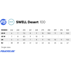 Powerslide Swell Desert 100 Inline Skates