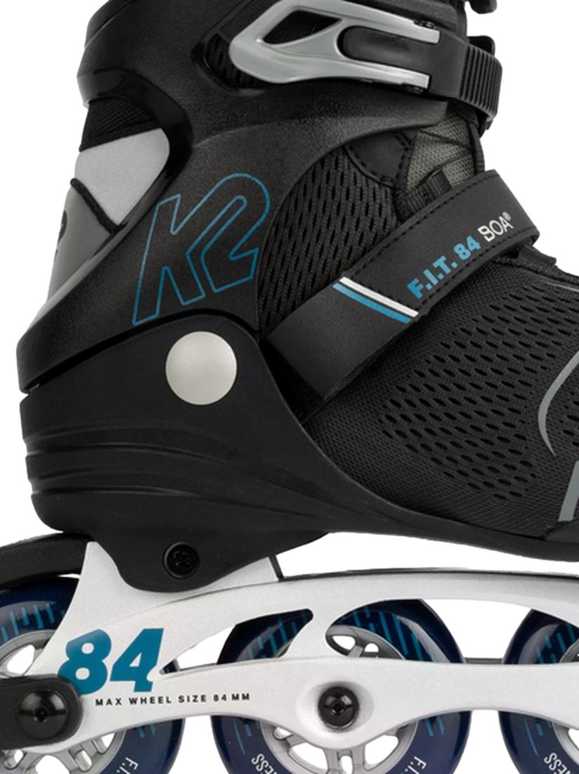 K2 F.I.T. 84 BOA Men's Skates Grey/Blue
