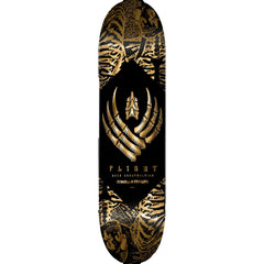 Powell Peralta Skeleton Gold Foil FLIGHT Skateboard Deck - 8.63" K26