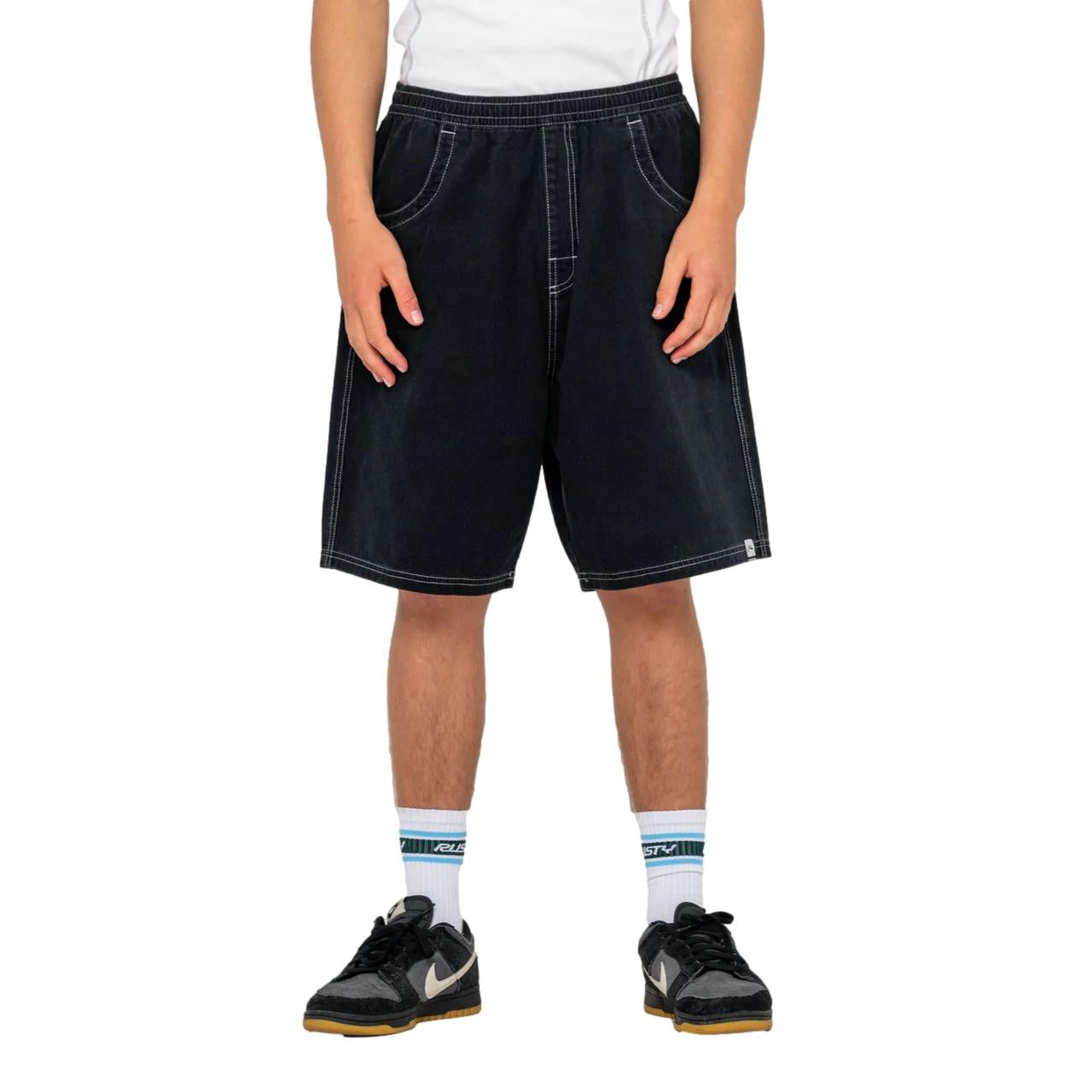 Rusty Flip Daddy Elastic Baggy Shorts