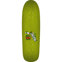 Powell Peralta Mike Frazier Yellow Man Reissue Green Stain Skateboard Deck 9.5" x 32"