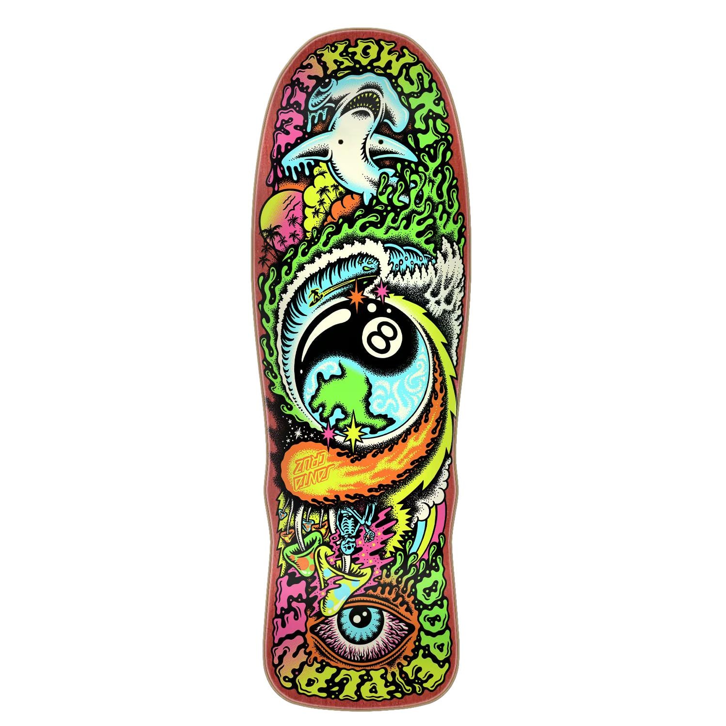 Santa Cruz Erick Winkowski Dope Planet 8.75" Micro  Freaks Skateboard Deck