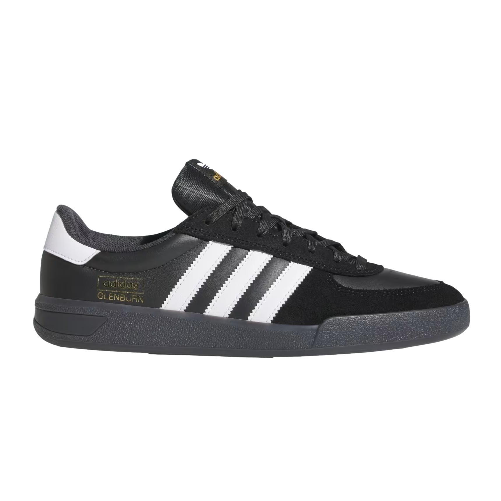 Adidas Glenburn Skate Shoe Black / White / Carbon