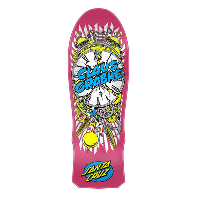 Santa Cruz Grabke Exploding Clock Reissue Skateboard Deck 10.04in x 29.83in