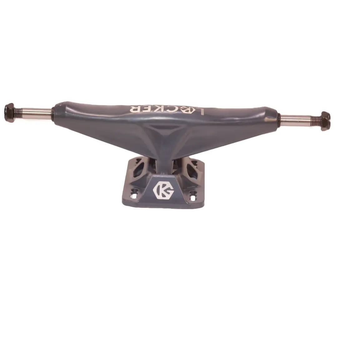 Grind King Locker 2 Skateboard Trucks Battleship Grey