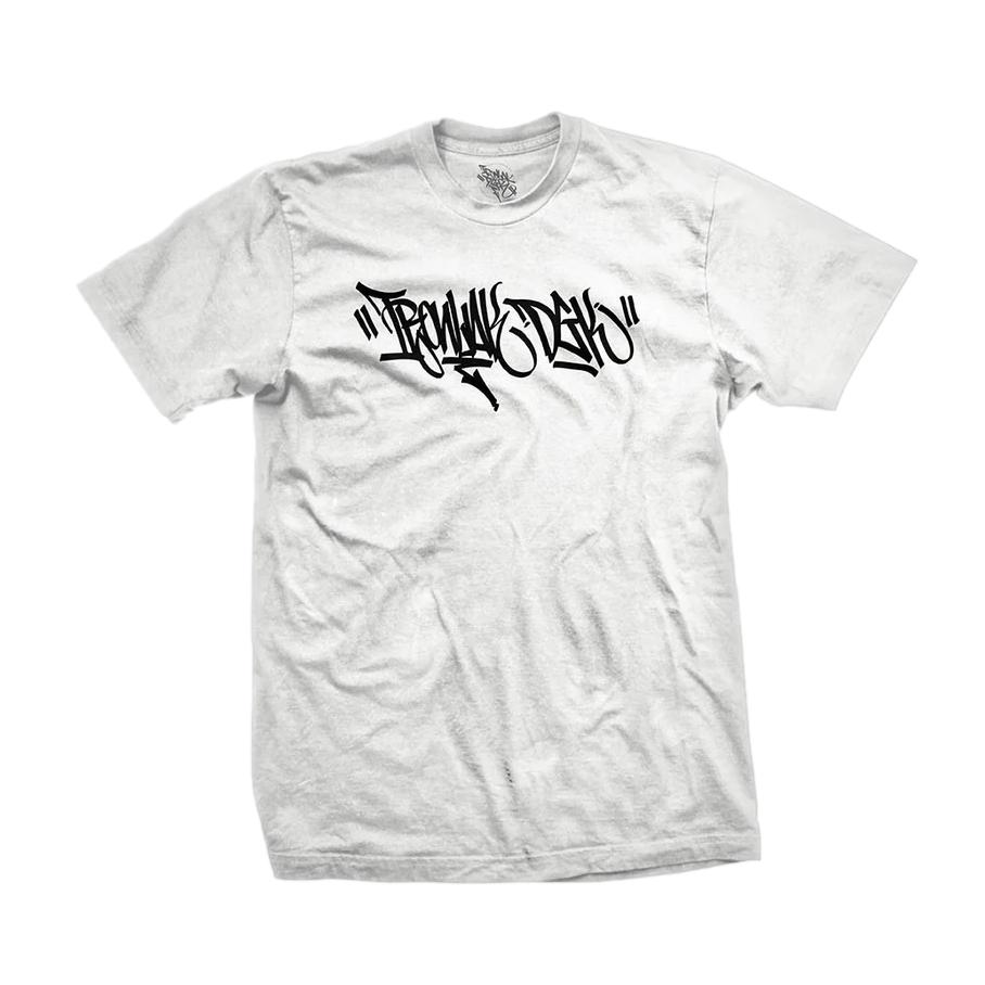 DGK x Ironlak Hands Off Tee White