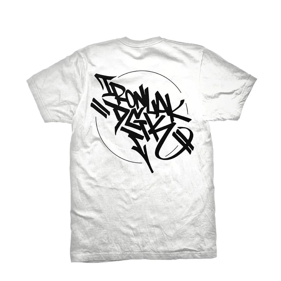 DGK x Ironlak Hands Off Tee White