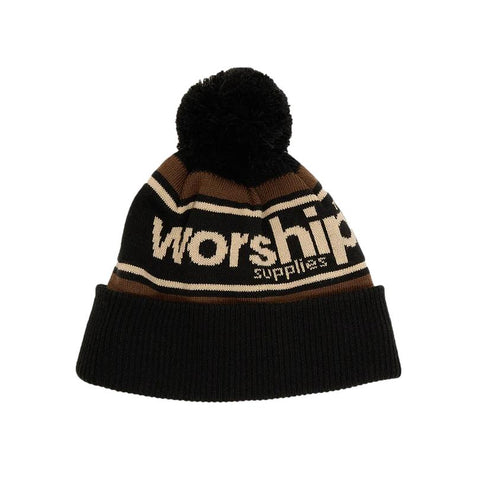 Worship Harry Stripe Beanie Black