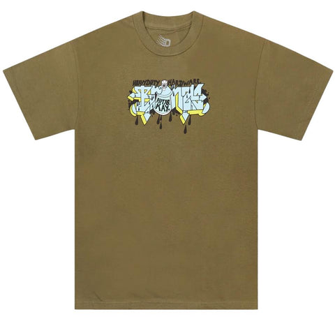 Bronze 56K Heavy Duty T-shirt Military Green