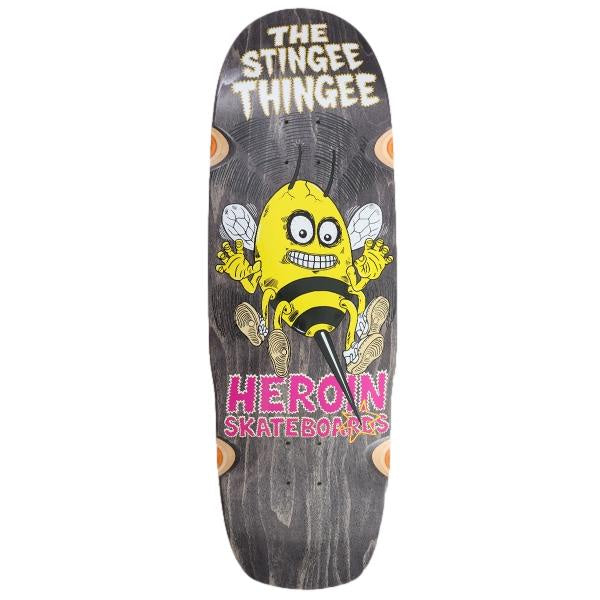 Heroin Stingee Thingee Skateboard Deck 9.8