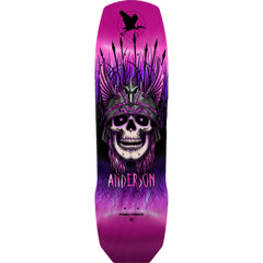 Powell Peralta Andy Anderson Heron Skull Pink 9.13"