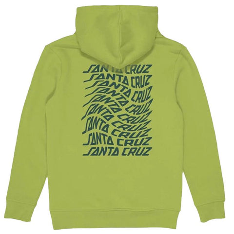Santa Cruz Vortex Youth Pullover Hood Green
