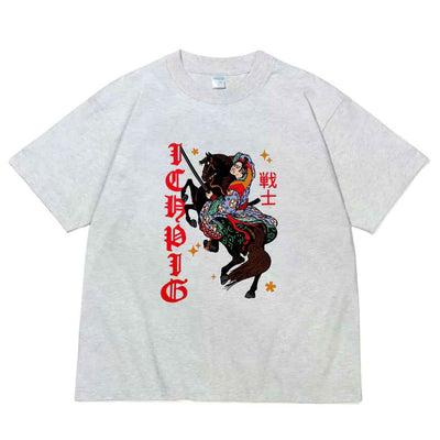 ICHPIG Warrior T-Shirt White Marle