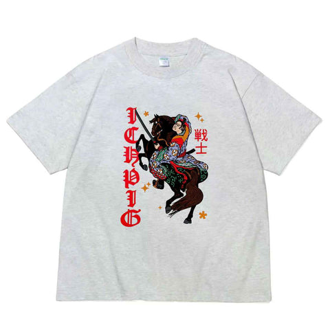 ICHPIG Warrior T-Shirt White Marle