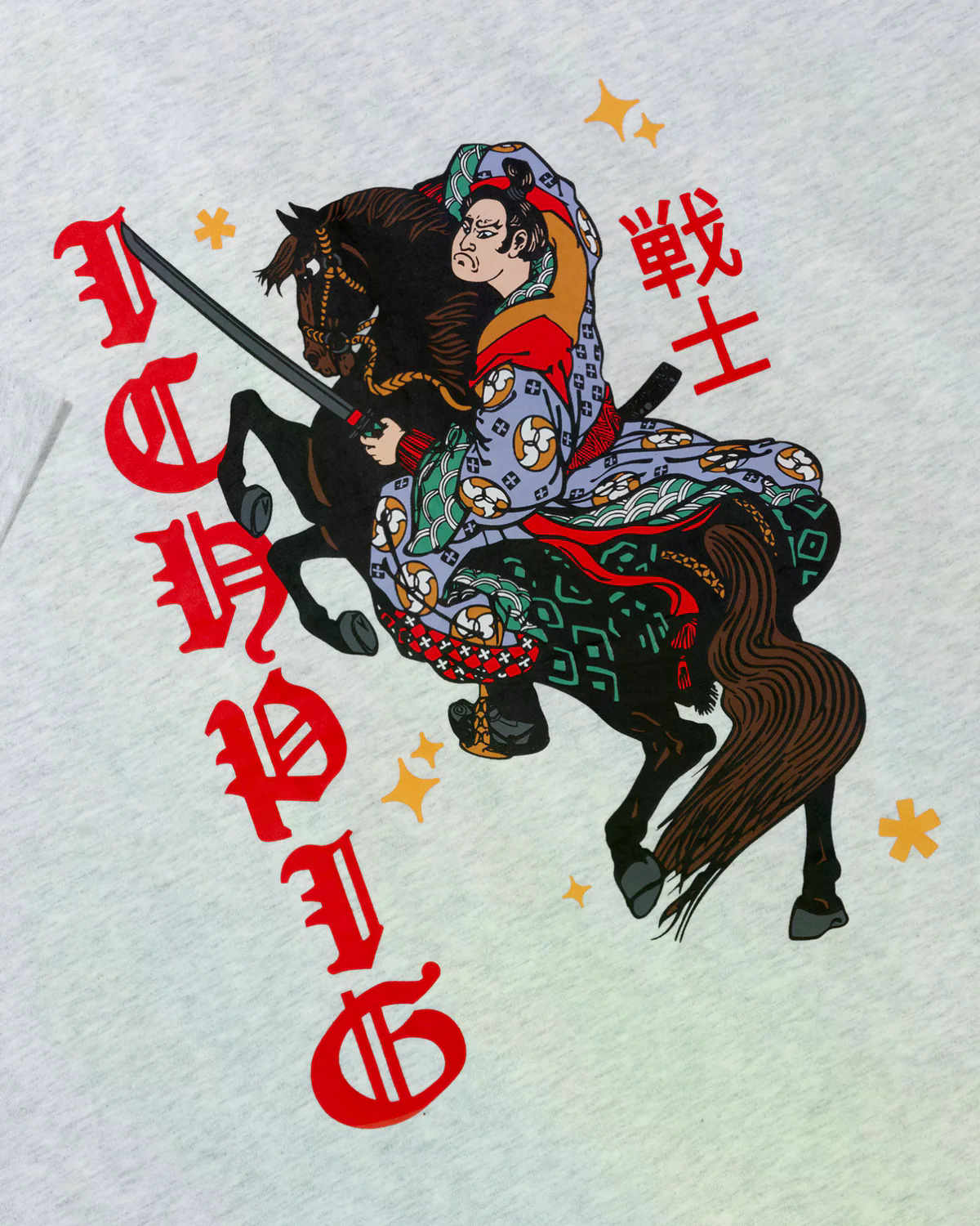 ICHPIG Warrior T-Shirt White Marle