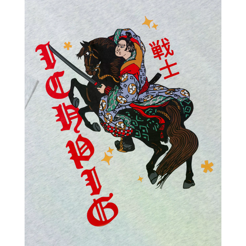 ICHPIG Warrior T-Shirt White Marle