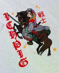 ICHPIG Warrior T-Shirt White Marle