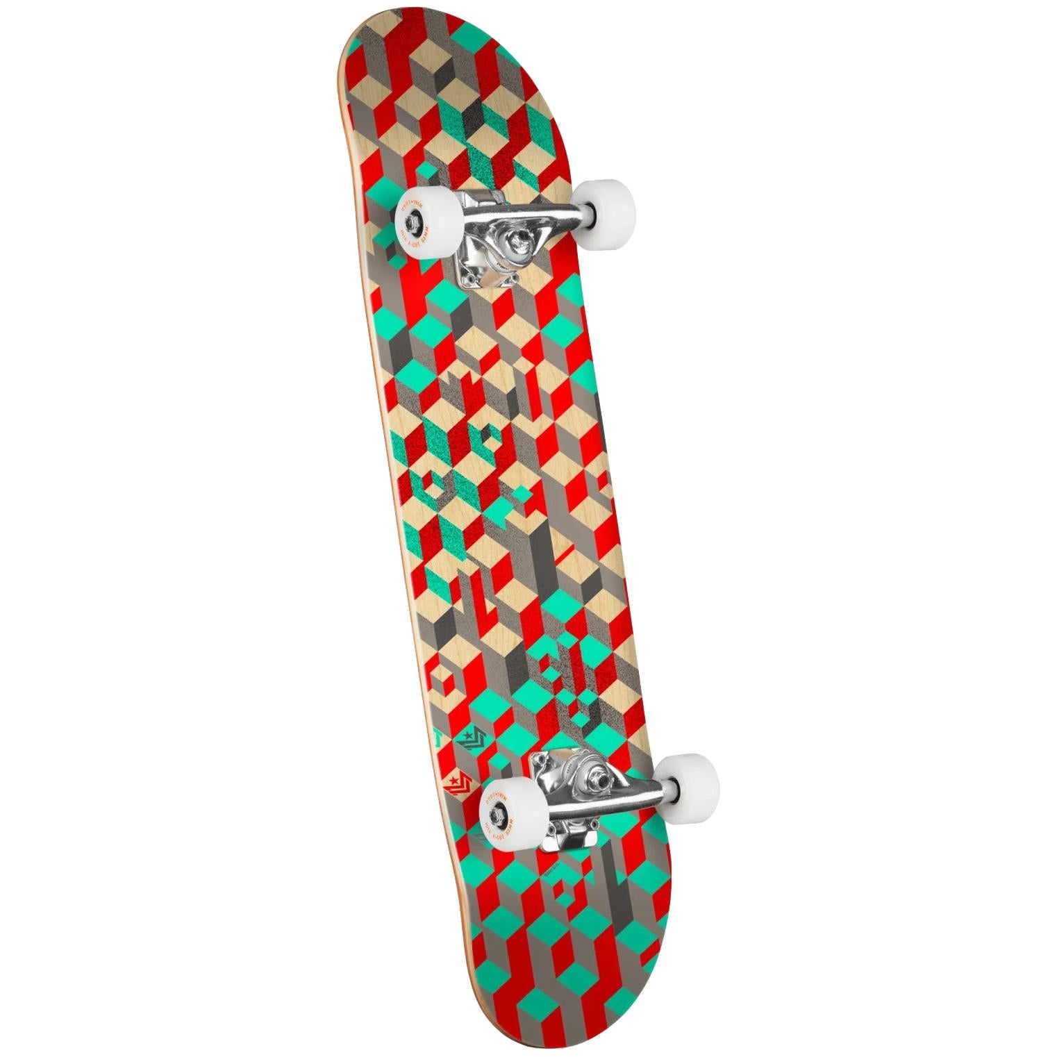 Mini Logo Complete Skateboard Pattern Blocks 8.0" x 31.45"