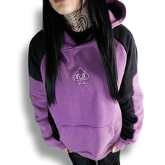 Gamble Clothing Fade Out Hoodie Purple
