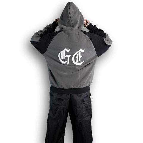 Gamble Clothing Fade Out Hoodie Black