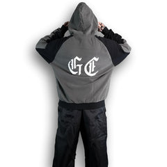 Gamble Clothing Fade Out Hoodie Black