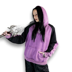 Gamble Clothing Fade Out Hoodie Purple